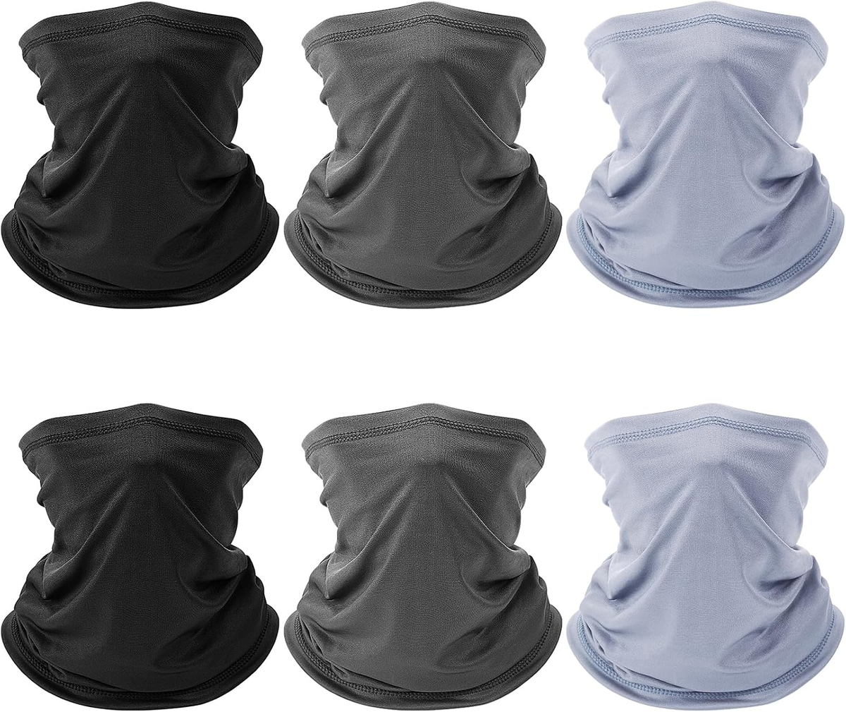 6-pack summer UV cooling neck gaiters