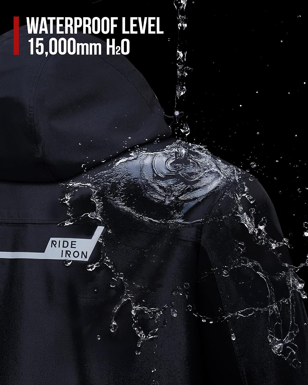 Motorcycle Rain Suit — Waterproof Reflective Jacket & Pants