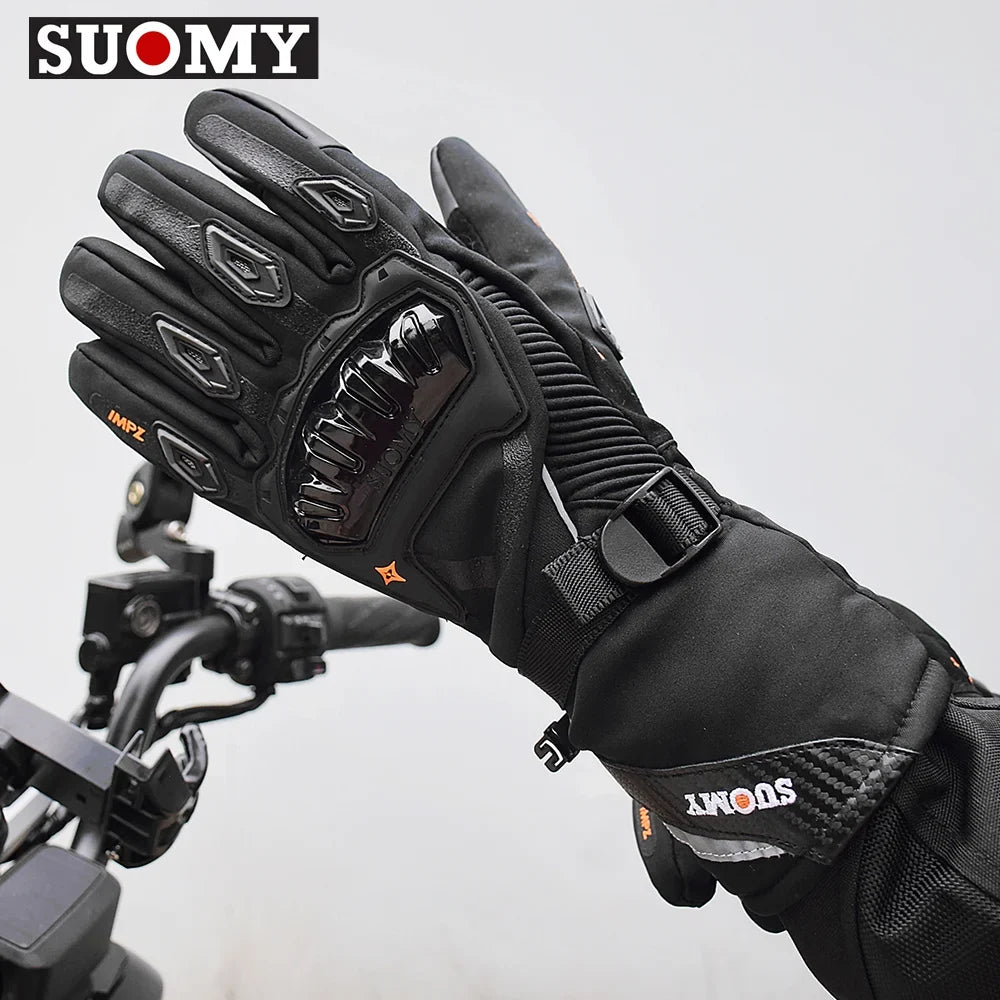 Winter motorcycle riding gloves — product detail