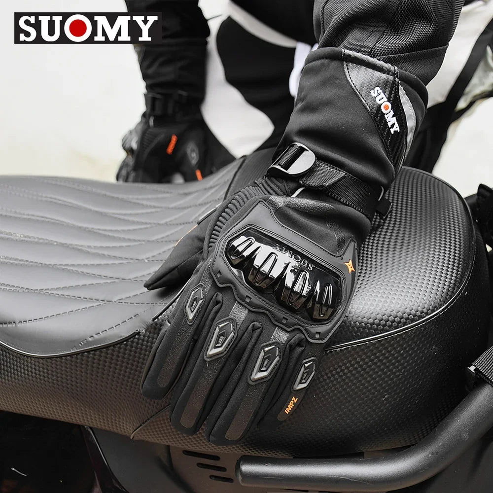 Winter motorcycle riding gloves — product detail