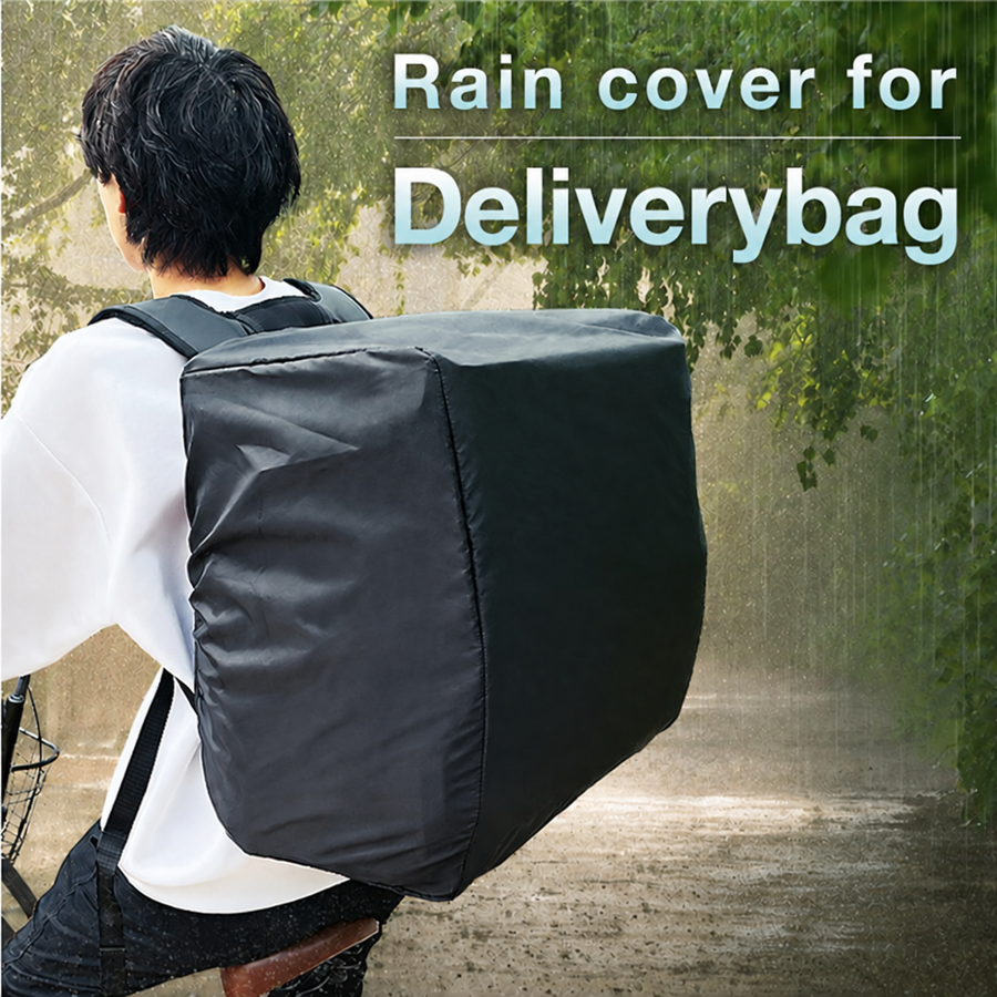 Water-Resistant Delivery Backpack Rain Cover
