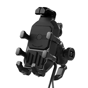 TIEQI motorcycle phone mount with charging